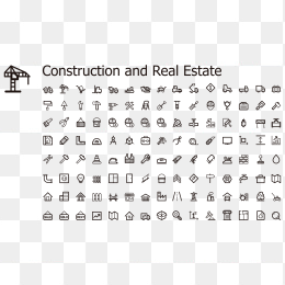 建筑工程工具图标专题