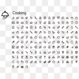 厨房用品图标专题