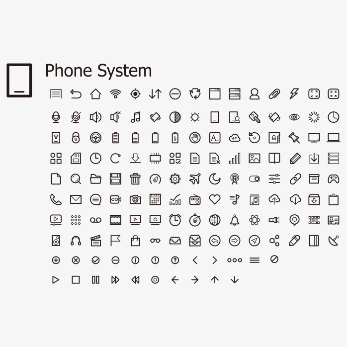 手机类图标专题