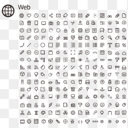 200多个常用图标专题
