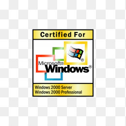 微软windows2000系统logo