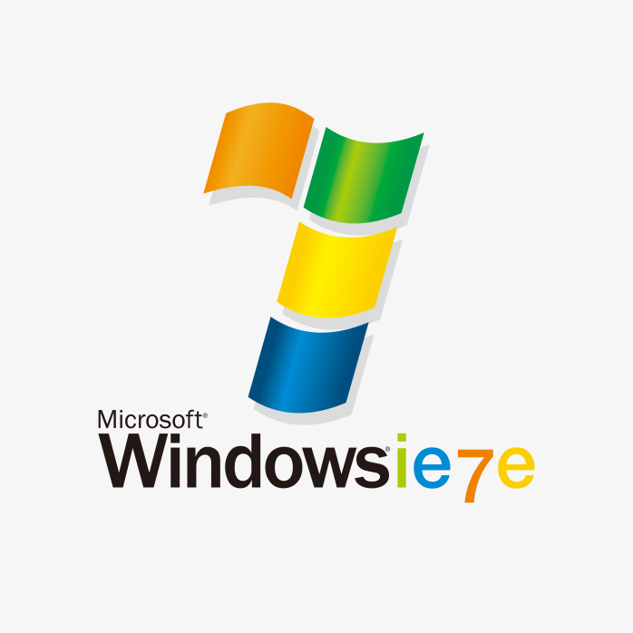 微软windows ie7e系统logo