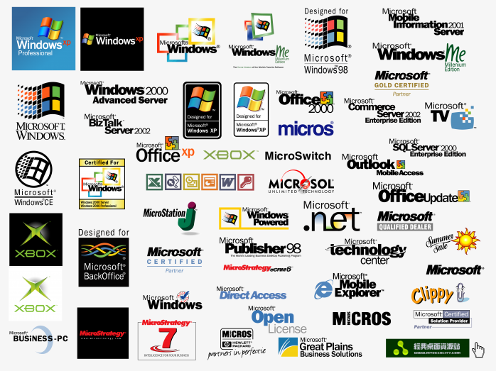微软系统经典logo大全