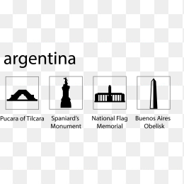 argentina阿根廷著名建筑图标