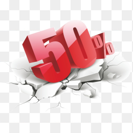 50%折扣