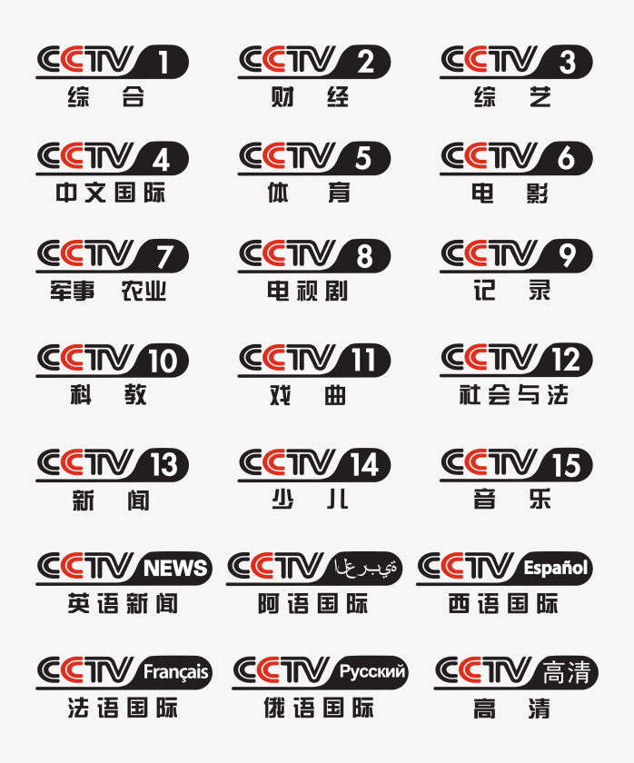 CCTV中央电视台logo