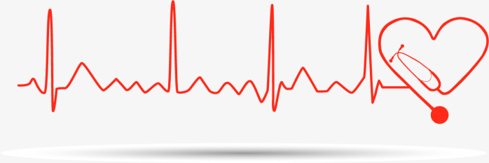 心形，心跳，心电，医学元素