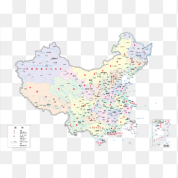高清中国地图