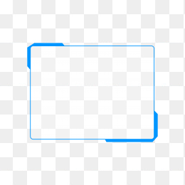 快图网原创矩形科技边框