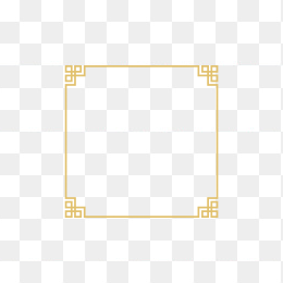 快图网独家原创正方形国潮边框