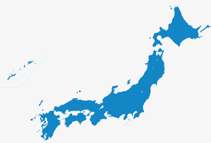 矢量日本地图