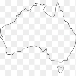 澳大利亚地图轮阔
