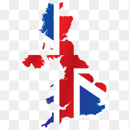 英国国旗地图