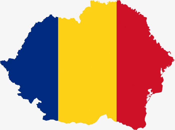 罗马尼亚地图