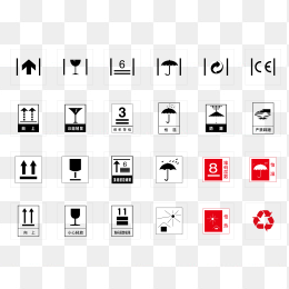 包装注意事项标识