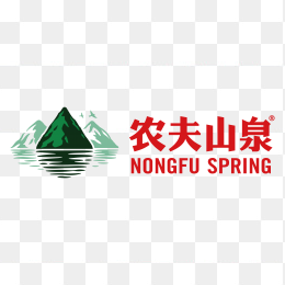 高清农夫山泉logo