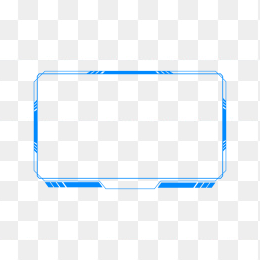 快图网独家原创矩形科技边框