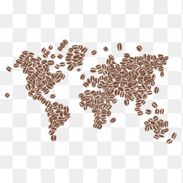 咖啡世界地图