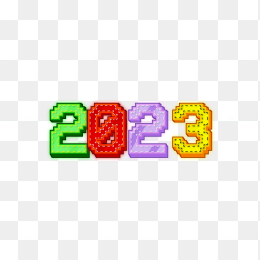 2023马赛克字