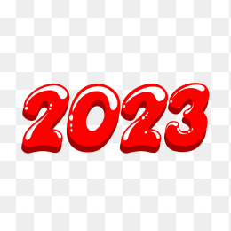 卡通2023年字体