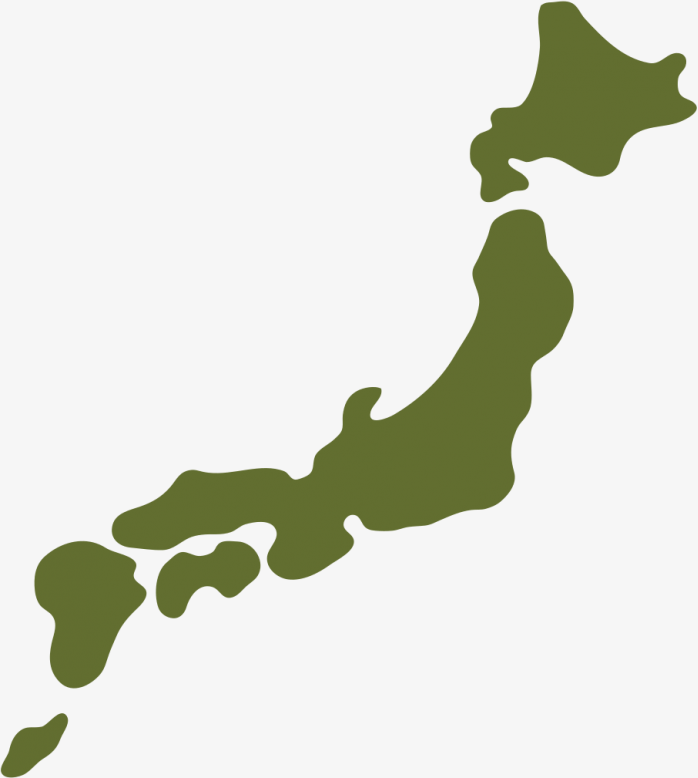 矢量日本地图