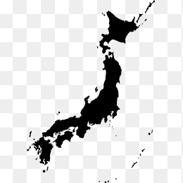 矢量日本地图