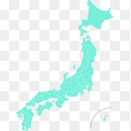 矢量日本地图