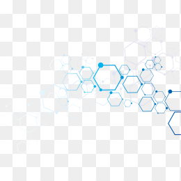 六边形几何科技元素