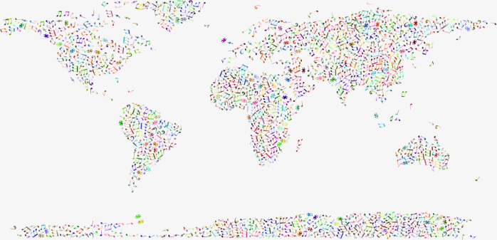 创意世界地图