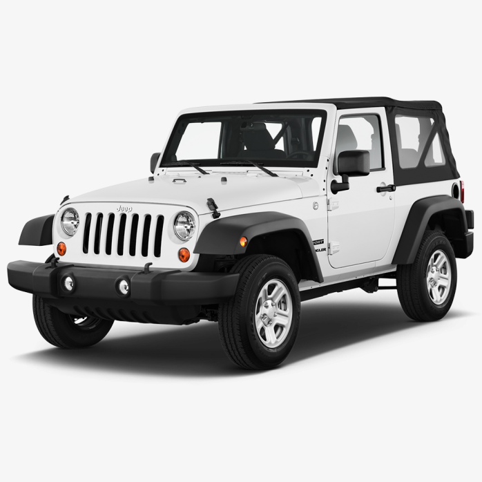 白色jeep牧马人