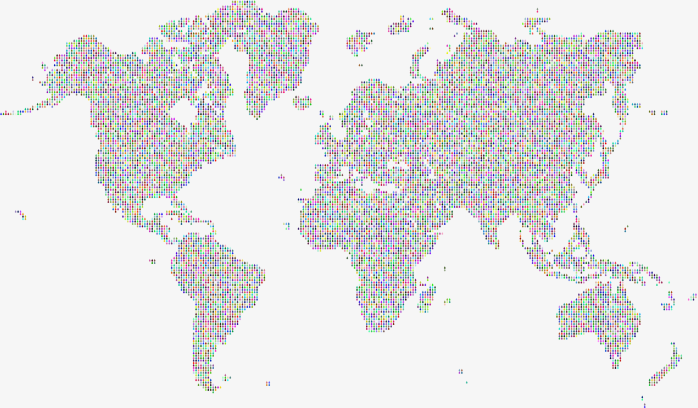 创意世界地图