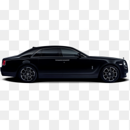 黑色劳斯莱斯侧面Rolls-Royce