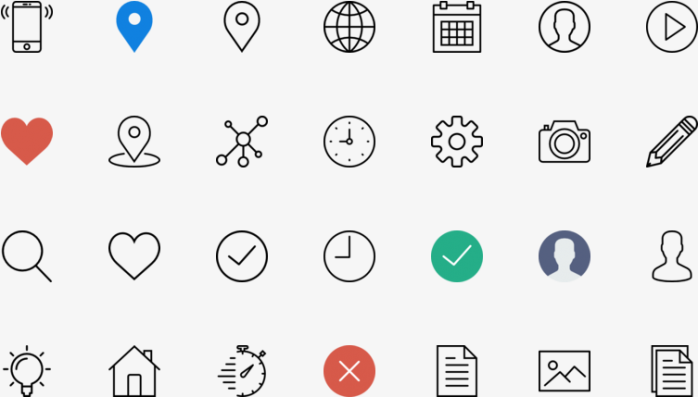 一组常用图标合集