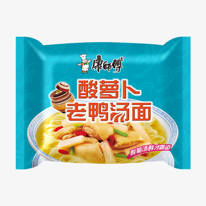 康师傅酸萝卜老鸭汤面