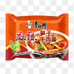 康师傅麻辣笋子牛肉面