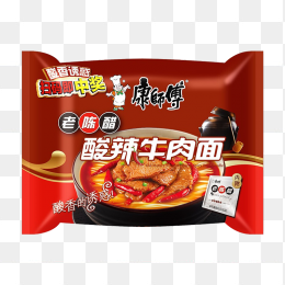 康师傅酸辣牛肉面