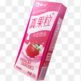 蒙牛真果料草莓味