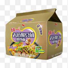 统一老坛酸豆角排骨面