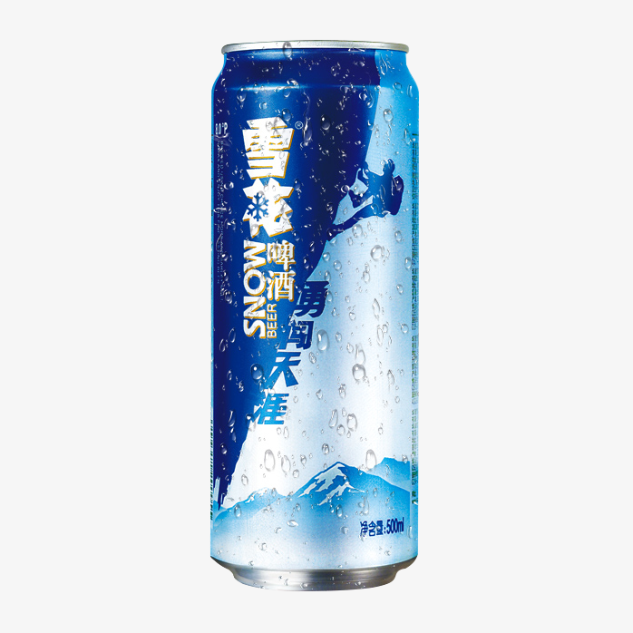 雪花勇闯天涯罐装啤酒