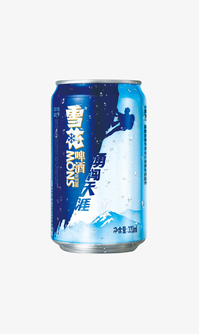 雪花勇闯天涯罐装啤酒