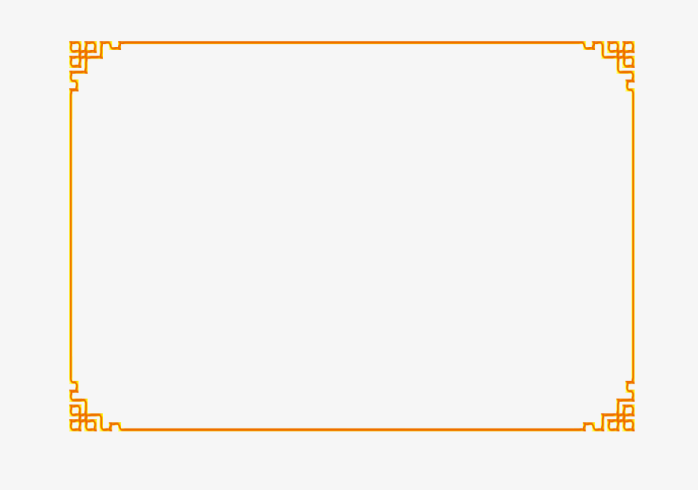 中国风边框