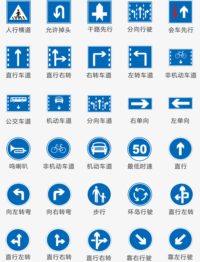 交通标识合集