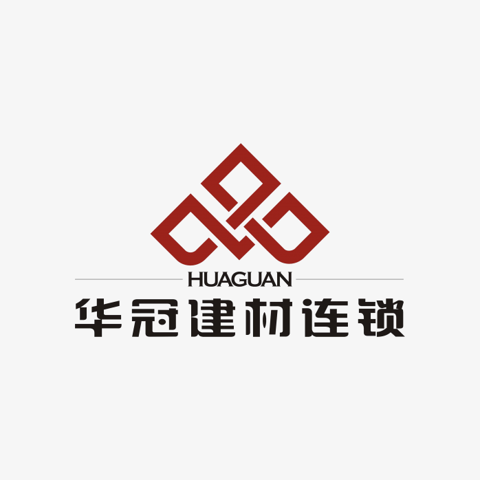 华冠建材连锁logo