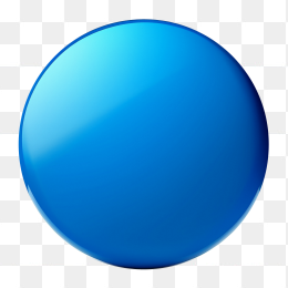 蓝色圆形图形