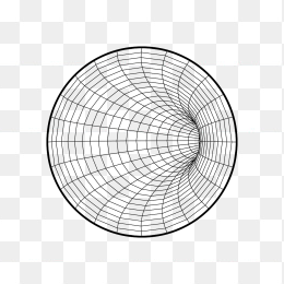 透视圆形网格