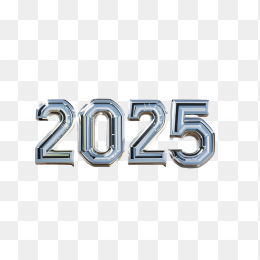 立体金属2025字体