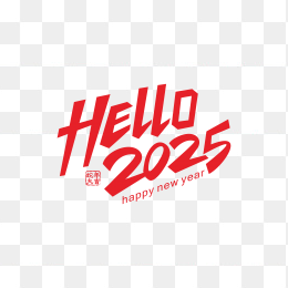 快图网独家原创hello2025字体