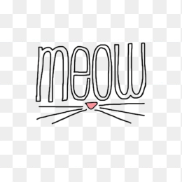 创意meow艺术字