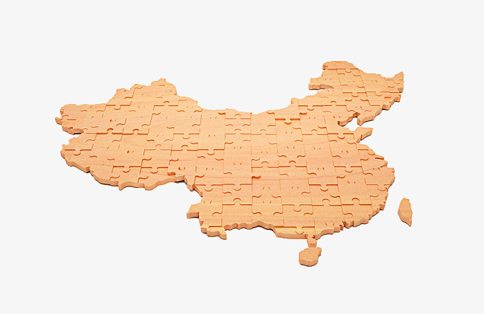 积木中国地图