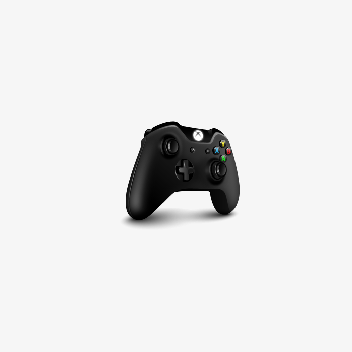 xbox游戏机手柄遥控器免抠图